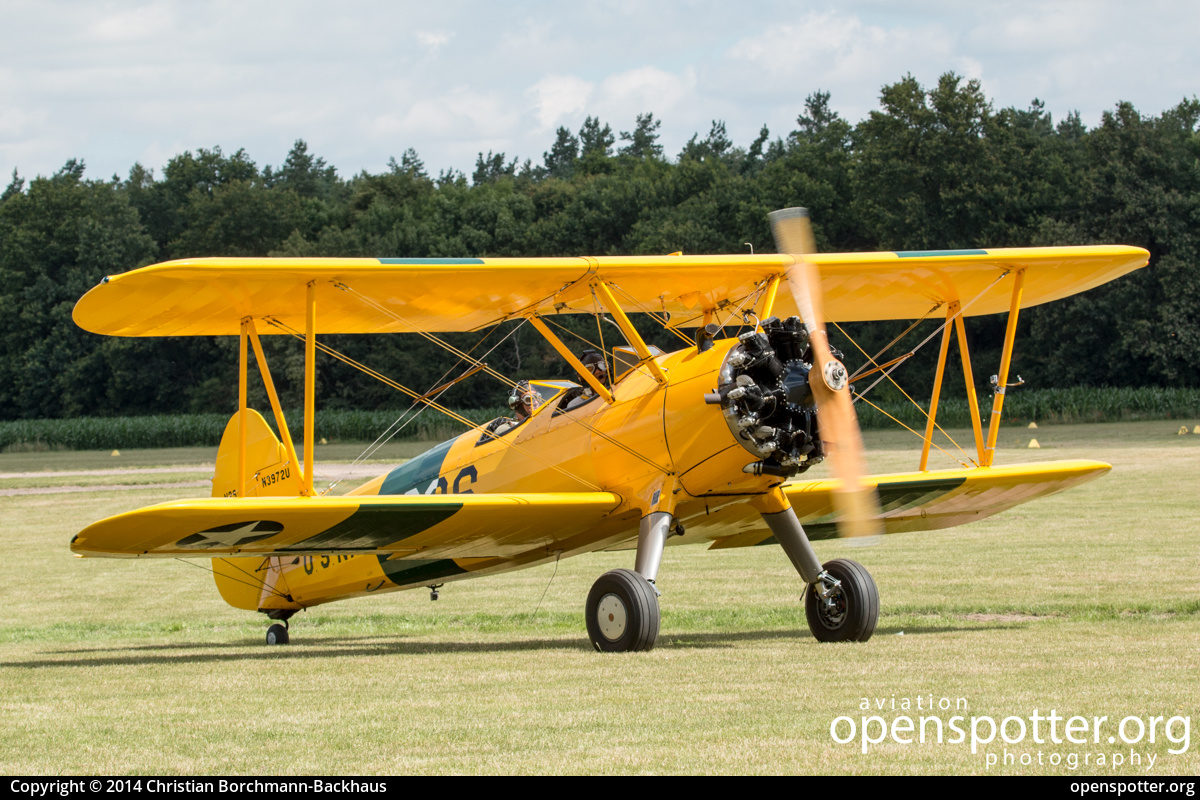 N3972U - Private / Untitled Boeing 75N1 Stearman at Flugplatz Bienenfarm (EDOI) taken by Christian Borchmann-Backhaus | openspotter.org | ID: 41532