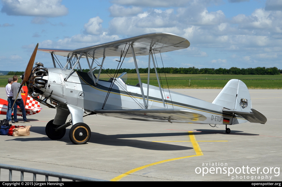 D-ETUF - Private / Untitled Focke-Wulf Fw-44J Stieglitz at Erfurt Airport (ERF/EDDE) taken by Jürgen Hennings | openspotter.org | ID: 49113