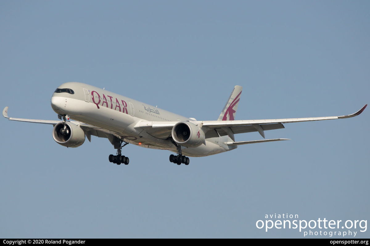 A7-ANF - Qatar Airways Airbus A350-1041 at Berlin-Tegel Airport (TXL/EDDT) taken by Roland Pogander | openspotter.org | ID: 68123