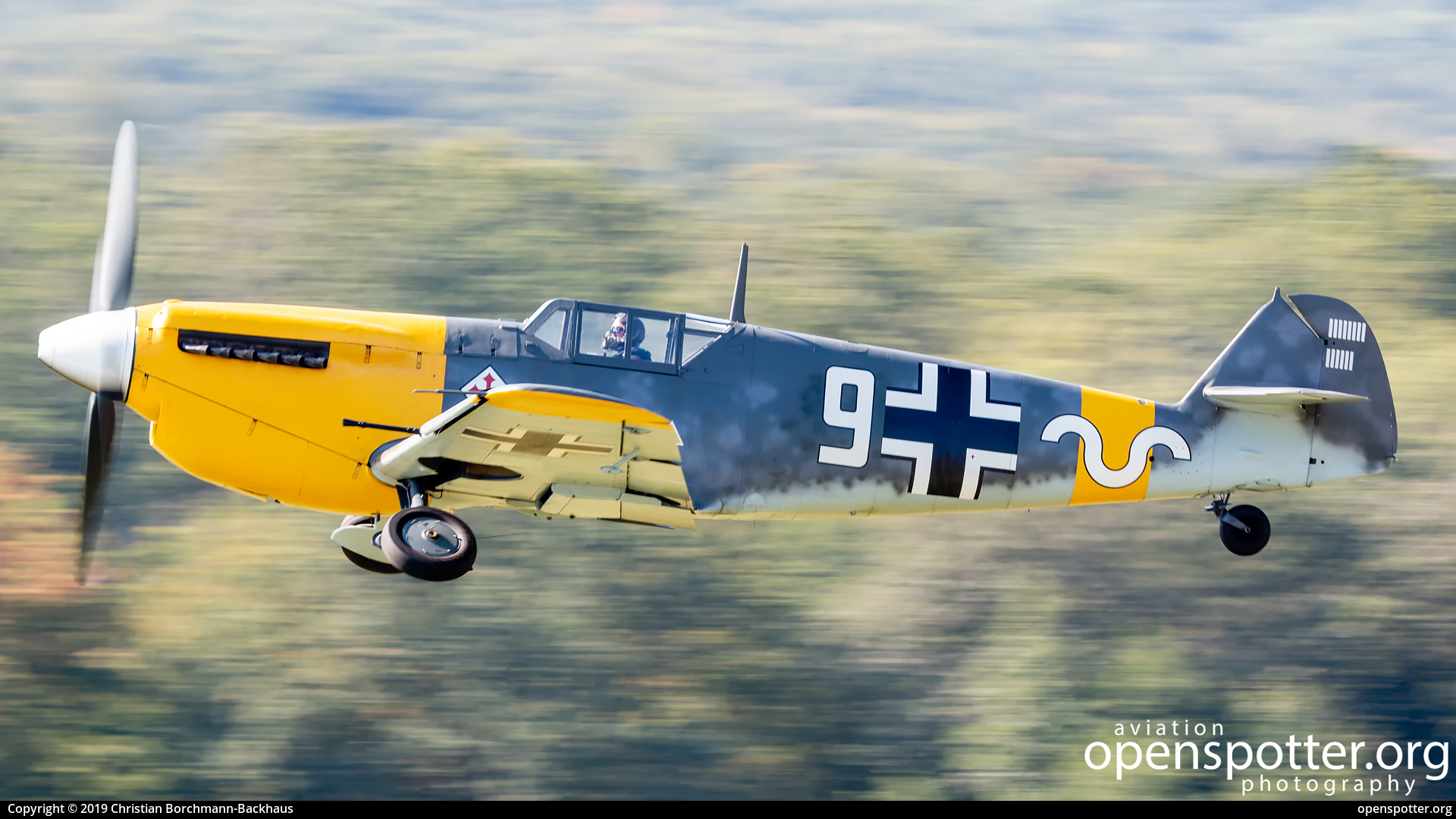 G-AWHH - Private / Untitled Hispano HA-1112-M1L Buchon at Flugplatz Hahnweide (EDST) taken by Christian Borchmann-Backhaus | openspotter.org | ID: 64380