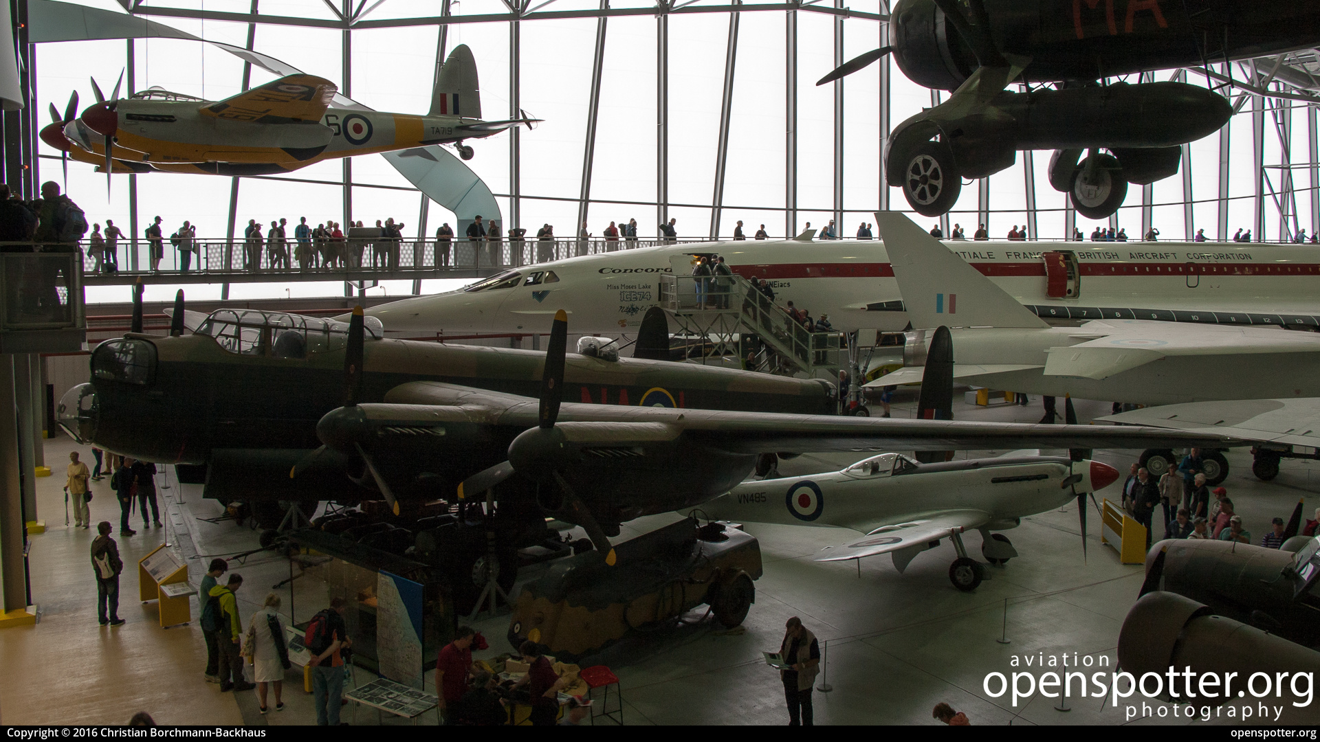 KB889 - Royal Air Force Avro Lancaster Mk.X at Duxford Airport (QFO/EGSU) taken by Christian Borchmann-Backhaus | openspotter.org | ID: 60474