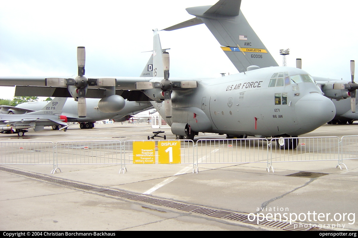 70-1271 - US Airforce (USAF) Lockheed C-130E Hercules at Berlin-Schönefeld International Airport (SXF/EDDB) taken by Christian Borchmann-Backhaus | openspotter.org | ID: 307