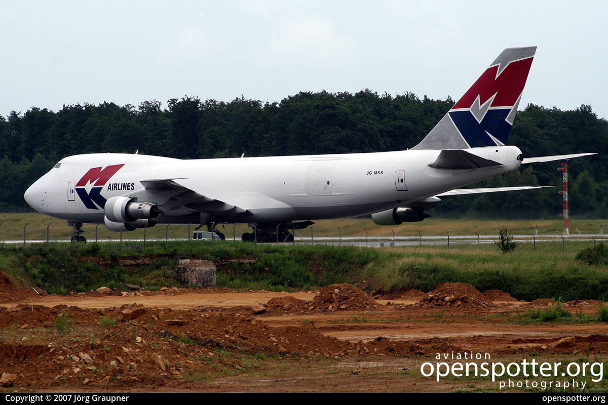 9G-MKS - MK Airlines Boeing 747-2B5F(SCD) at Luxembourg-Findel International Airport (LUX/ELLX) taken by Jörg Graupner | openspotter.org | ID: 4859