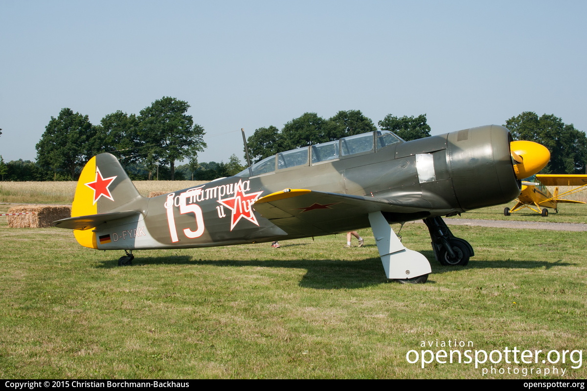 D-FYAK - Private / Untitled Let C-11 at Flugplatz Bienenfarm (EDOI) taken by Christian Borchmann-Backhaus | openspotter.org | ID: 23983