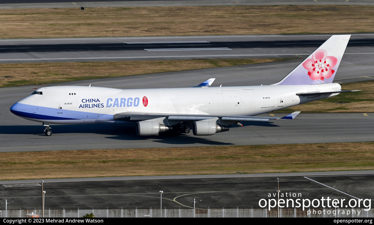 B-18710 - China Airlines Boeing 747-409F at Hong Kong International Airport (succeeded Kai Tak Airport) (HKG/VHHH) taken by Mehrad Andrew Watson | openspotter.org | ID: 87404