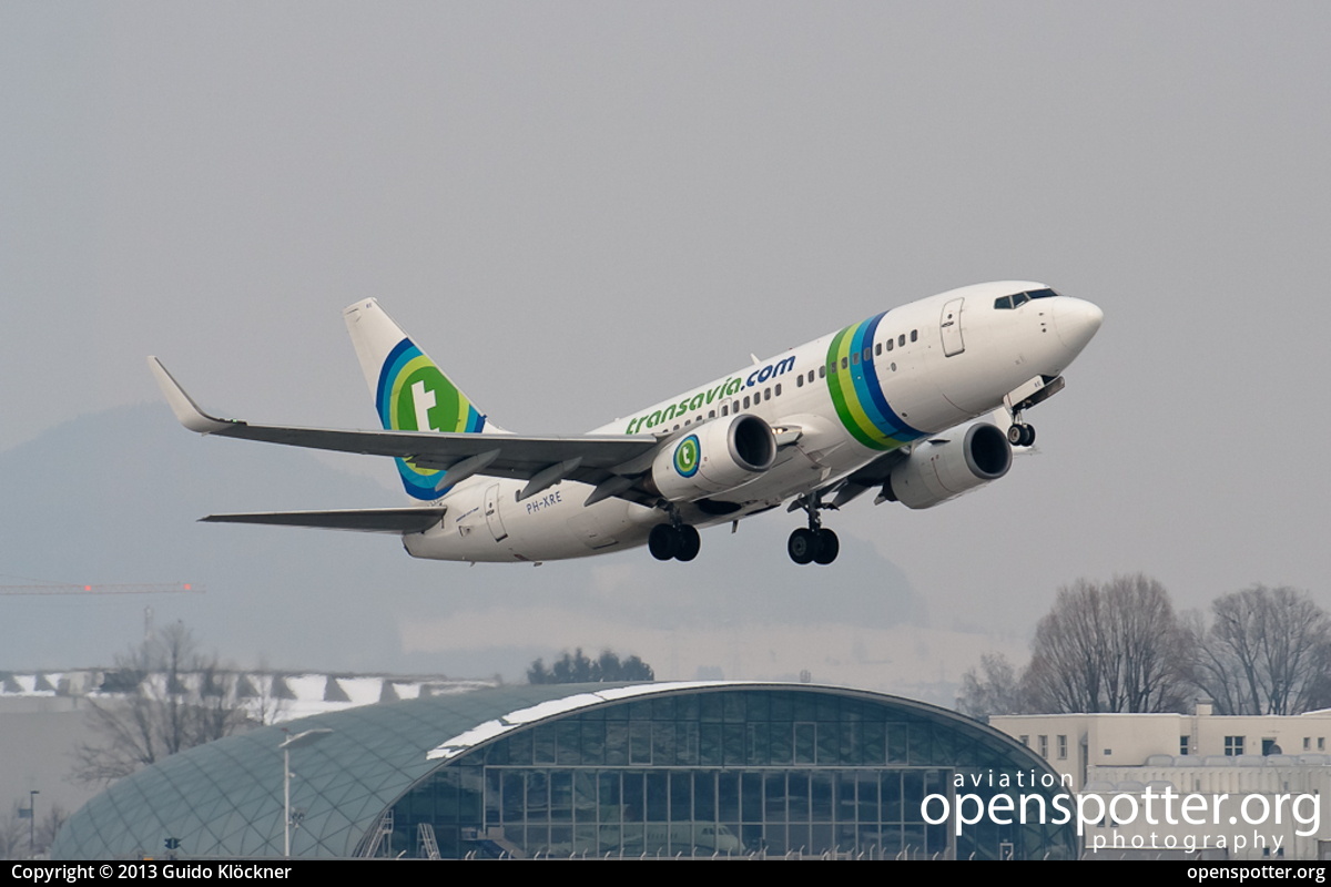 PH-XRE - Transavia Boeing 737-7K2(WL) at Salzburg Airport (SZG/LOWS) taken by Guido Klöckner | openspotter.org | ID: 6529
