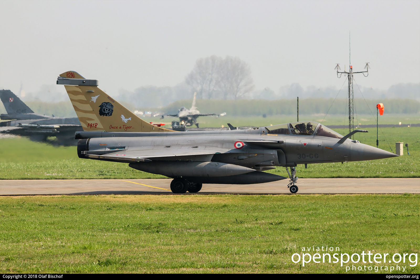 128 - France Air Force (Armée de l'Air) Dassault Rafale C at Leeuwarden Airport (LWR/EHLW) taken by Olaf Bischof | openspotter.org | ID: 53135