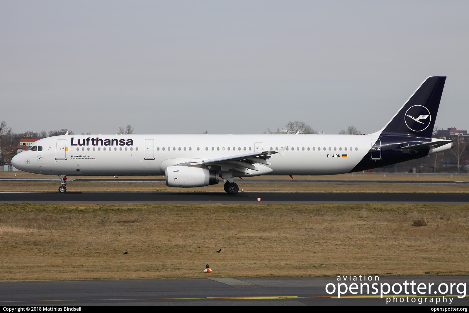 D-AIRK - Lufthansa Airbus A321-131 at Berlin-Tegel Airport (TXL/EDDT) taken by Matthias Bindseil | openspotter.org | ID: 52773