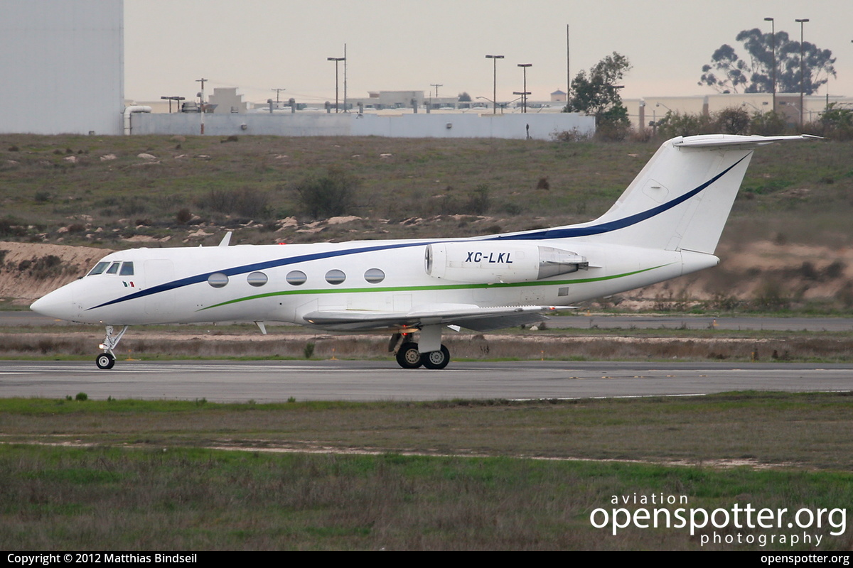 XC-LKL - Private / Untitled Gulfstream GII (G-1159) at General Abelardo L. Rodríguez International Airport (TIJ/MMTJ) taken by Matthias Bindseil | openspotter.org | ID: 24341