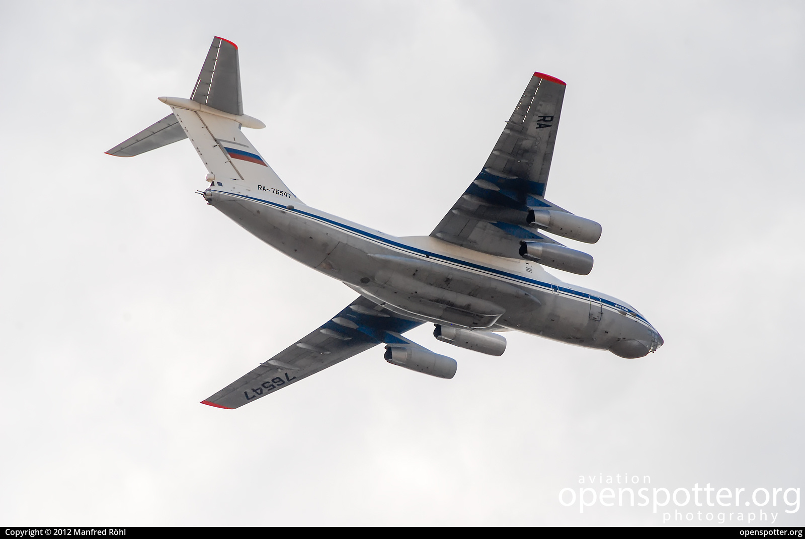 RA-76547 - Russian Federation Air Force Ilyushin Il-76MD at Zhukovsky International Airport (ZIA/UUBW) taken by Manfred Röhl | openspotter.org | ID: 52785