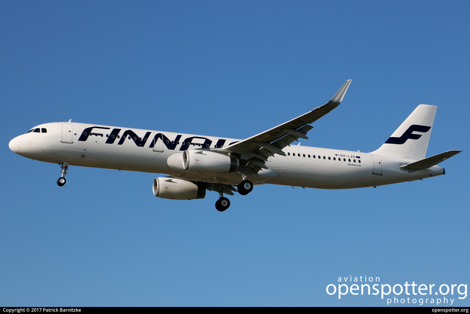 OH-LZO - Finnair Airbus A321-231(WL) at London Heathrow Airport (LHR/EGLL) taken by Patrick Barnitzke | openspotter.org | ID: 42439
