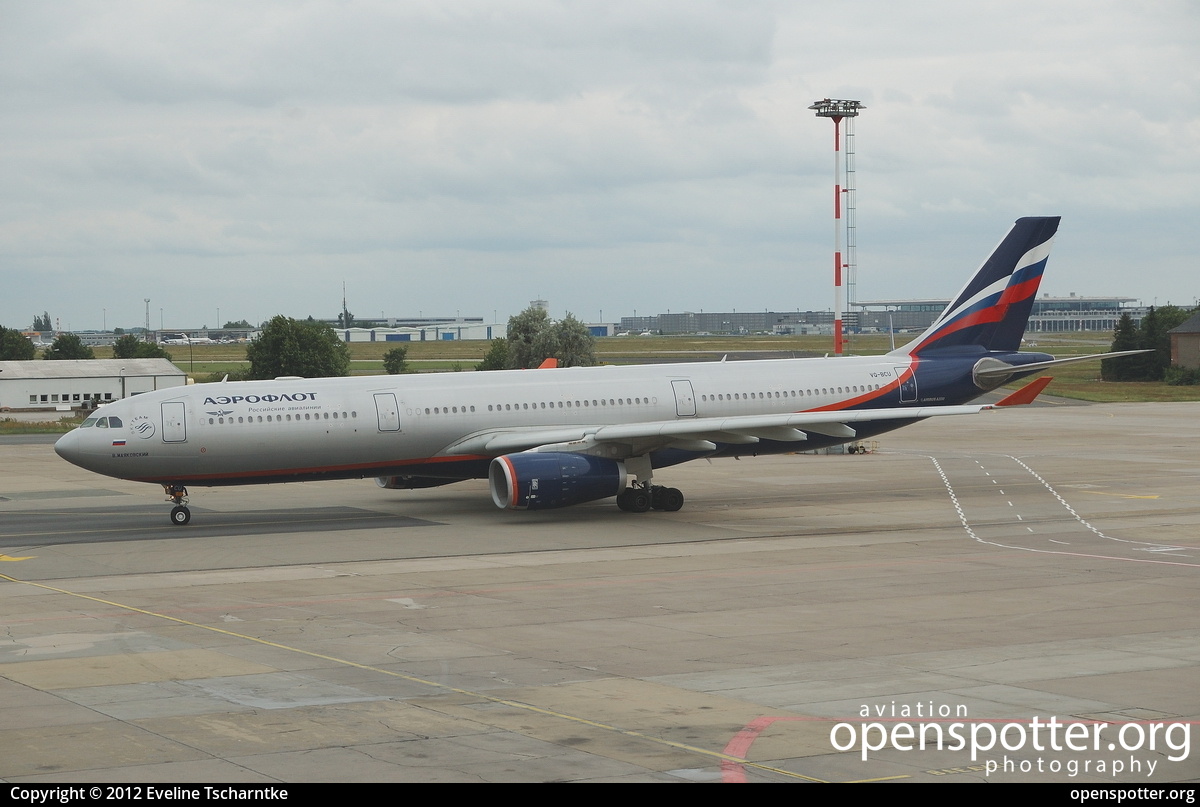 VQ-BCU - Aeroflot Russian Airlines Airbus A330-343X at Berlin-Schönefeld International Airport (SXF/EDDB) taken by Eveline Tscharntke | openspotter.org | ID: 3267