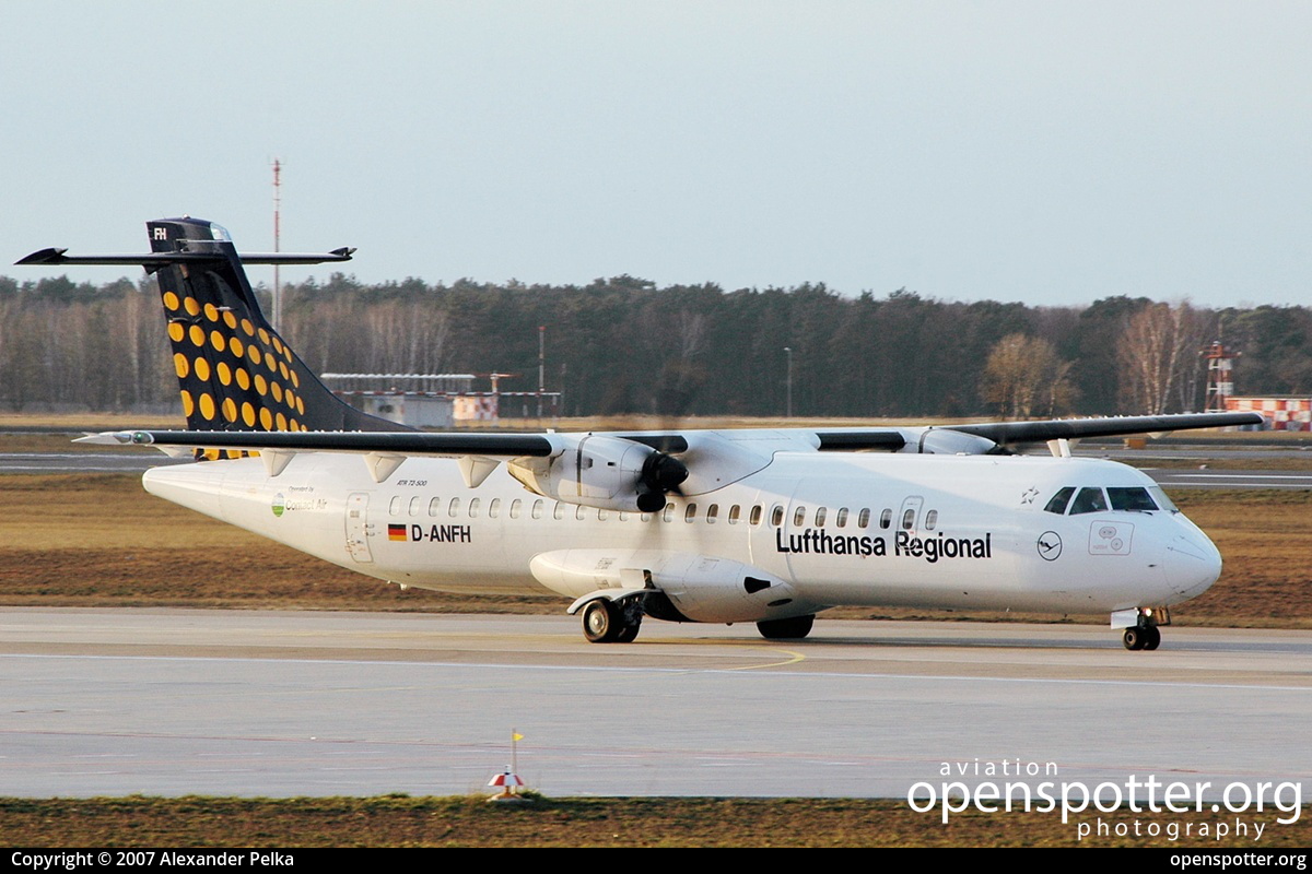 D-ANFH - Contactair ATR 72-500 (72-212A) at Berlin-Tegel Airport (TXL/EDDT) taken by Alexander Pelka | openspotter.org | ID: 12232