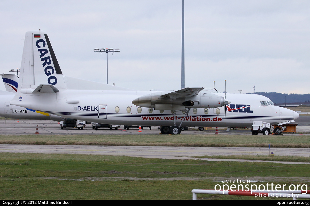 D-AELK - WDL Aviation Fokker F27-600 Friendship at Berlin-Schönefeld International Airport (SXF/EDDB) taken by Matthias Bindseil | openspotter.org | ID: 22593