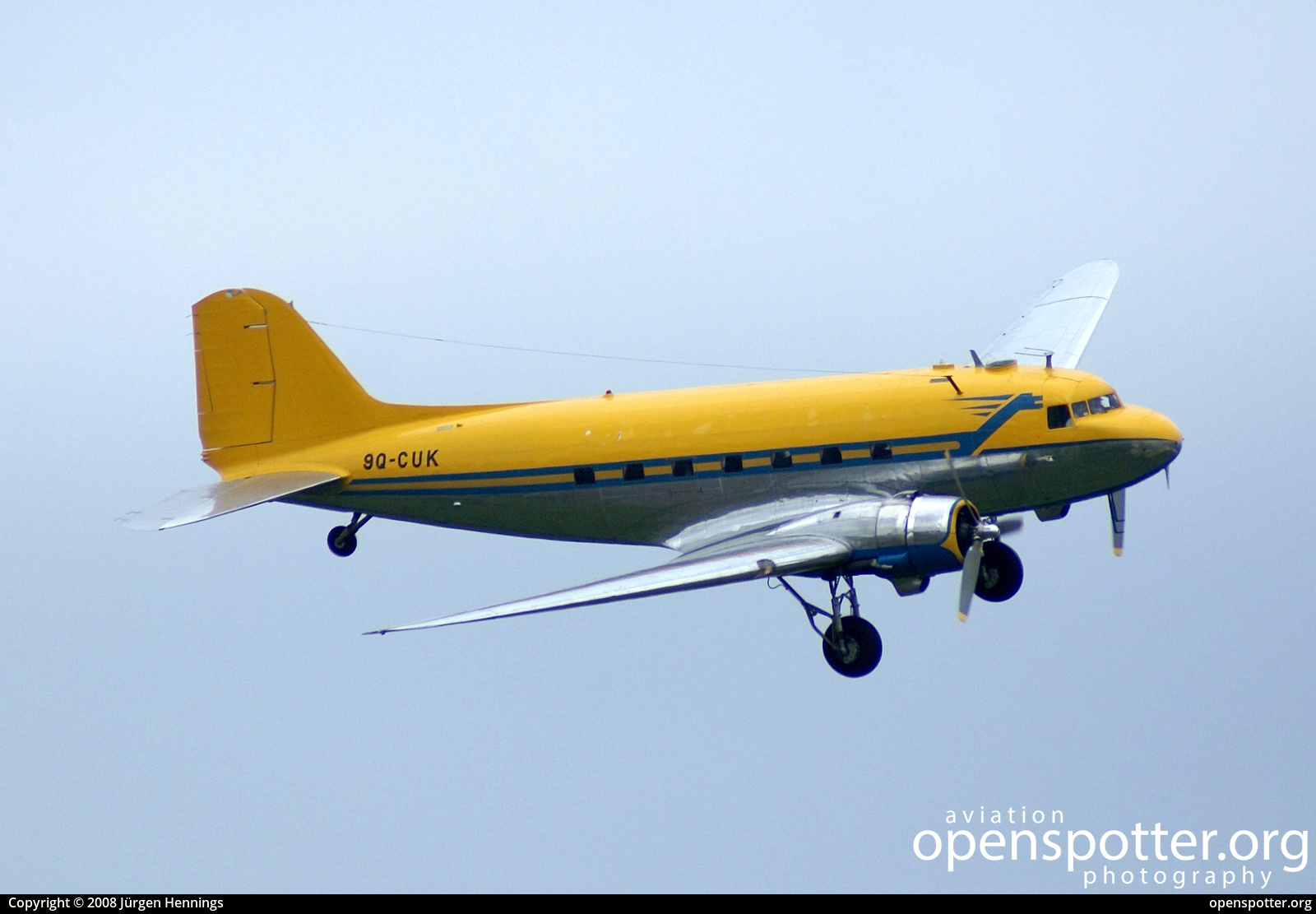 9Q-CUK - Private / Untitled Douglas C-47B (DC-3A) at Berlin-Schönefeld International Airport (SXF/EDDB) taken by Jürgen Hennings | openspotter.org | ID: 58778