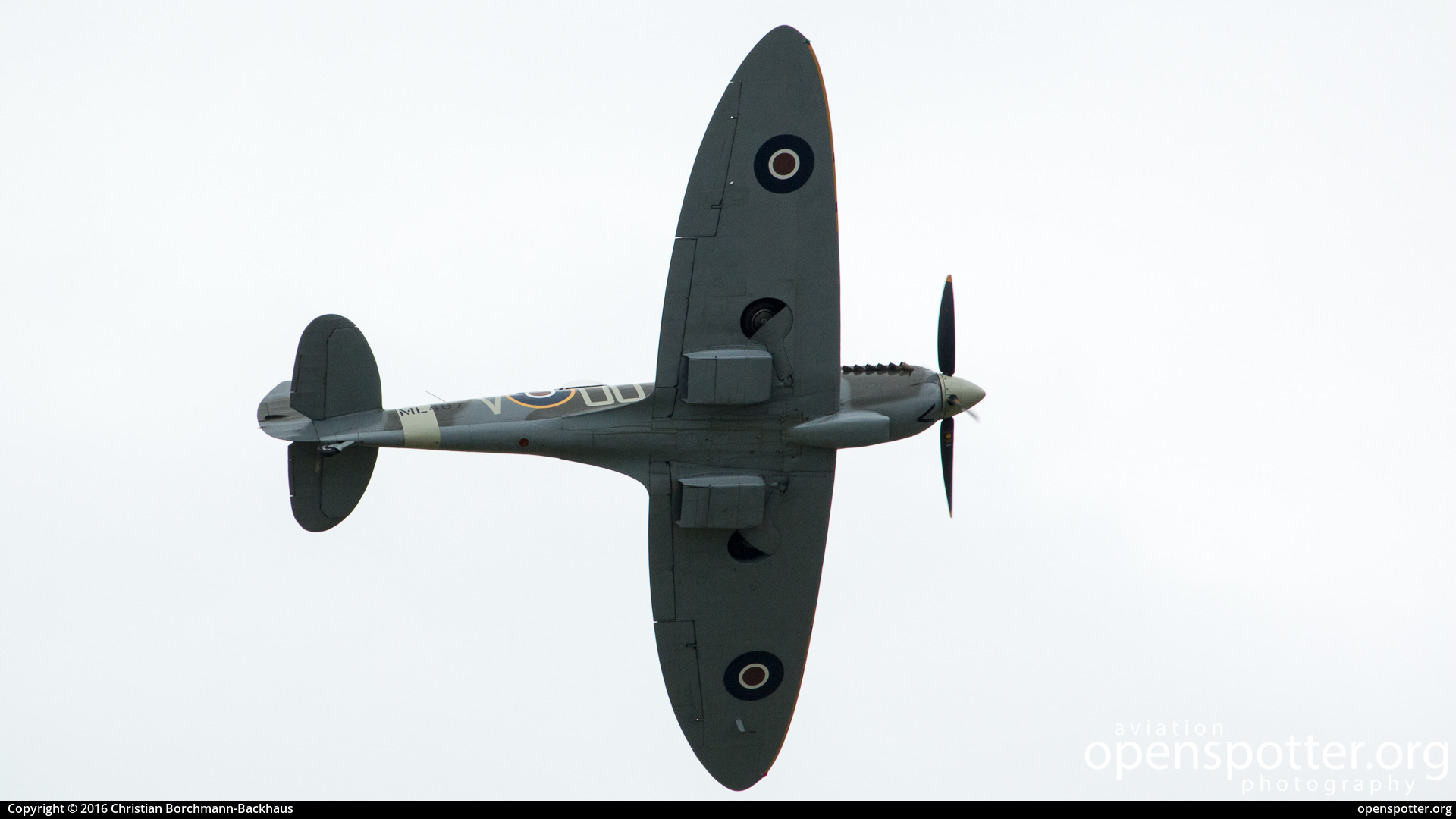 G-LFIX - Private / Untitled Supermarine Spitfire TR Mk.IXc at Duxford Airport (QFO/EGSU) taken by Christian Borchmann-Backhaus | openspotter.org | ID: 68507