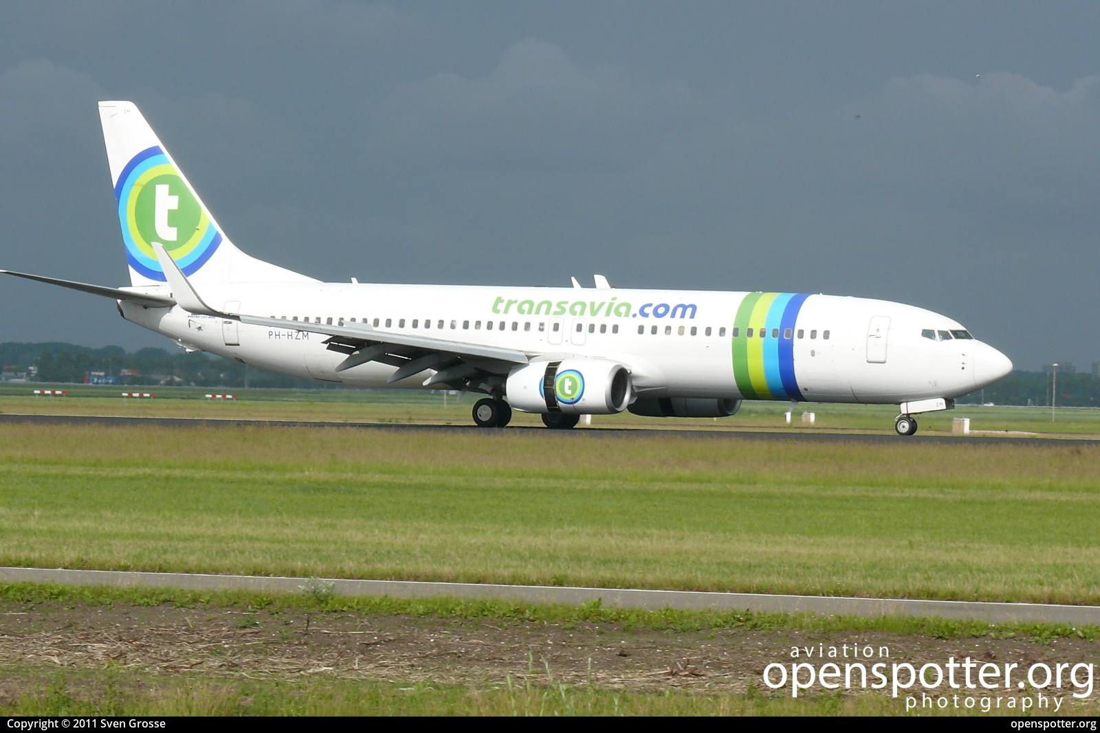 PH-HZM - Transavia Boeing 737-8K2(WL) at Schiphol Airport (AMS/EHAM) taken by Sven Grosse | openspotter.org | ID: 39326