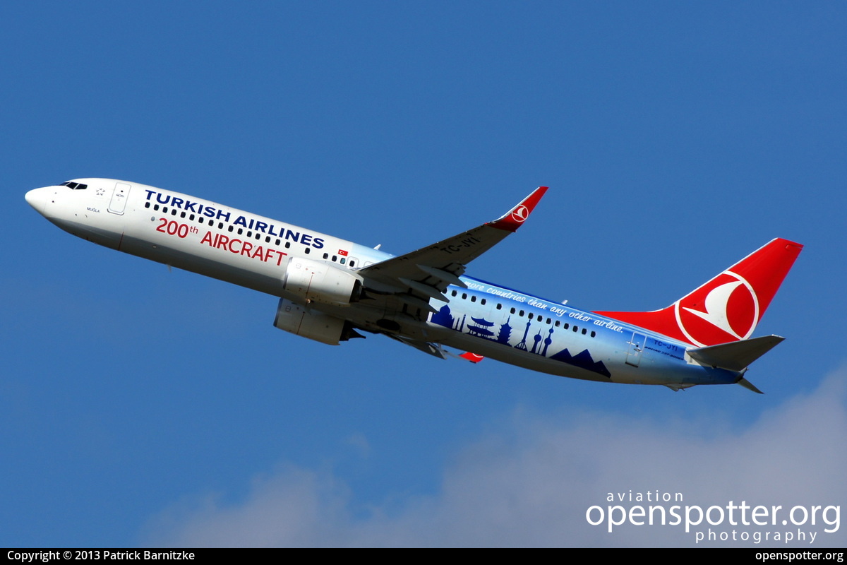 TC-JYI - Turkish Airlines Boeing 737-9F2(ER)(WL) at Leipzig/Halle Airport (LEJ/EDDP) taken by Patrick Barnitzke | openspotter.org | ID: 7274