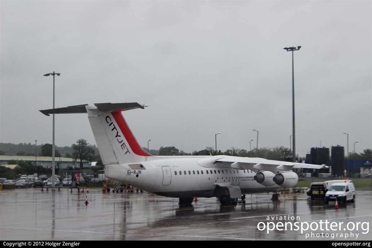 EI-RJN - CityJet British Aerospace Avro RJ85 at Edinburgh Airport (EDI/EGPH) taken by Holger Zengler | openspotter.org | ID: 10766