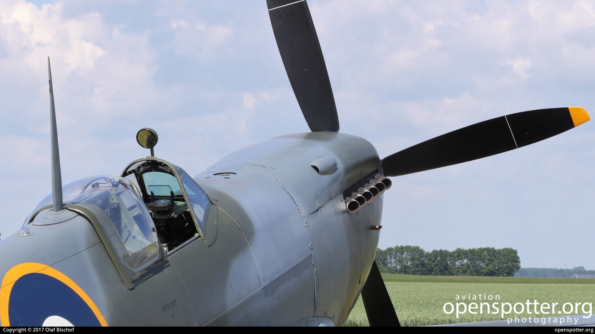 G-ASJV - The Old Flying Machine Company Supermarine Spitfire LF Mk.IXb at Oostwold Airport (EHOW) taken by Olaf Bischof | openspotter.org | ID: 45633