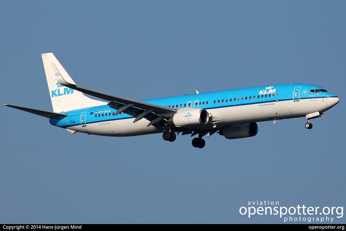 PH-BXR - KLM Royal Dutch Airlines Boeing 737-9K2(WL) at Berlin-Tegel Airport (TXL/EDDT) taken by Hans-Jürgen Mind | openspotter.org | ID: 13340