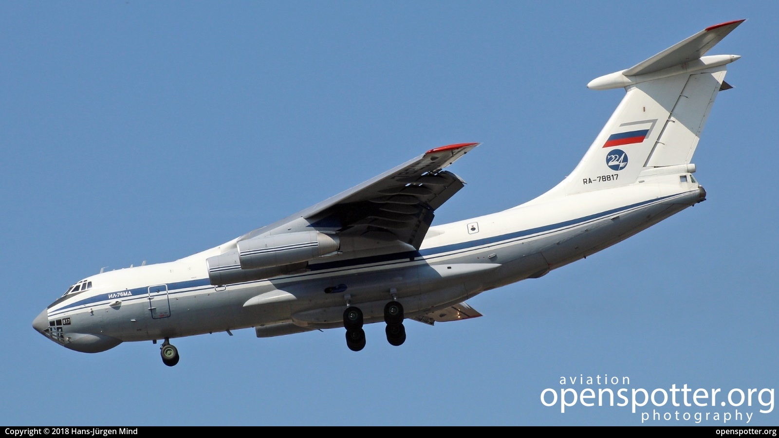 RA-78817 - 224th Flight Unit Ilyushin Il-76MD at Berlin-Tegel Airport (TXL/EDDT) taken by Hans-Jürgen Mind | openspotter.org | ID: 56196