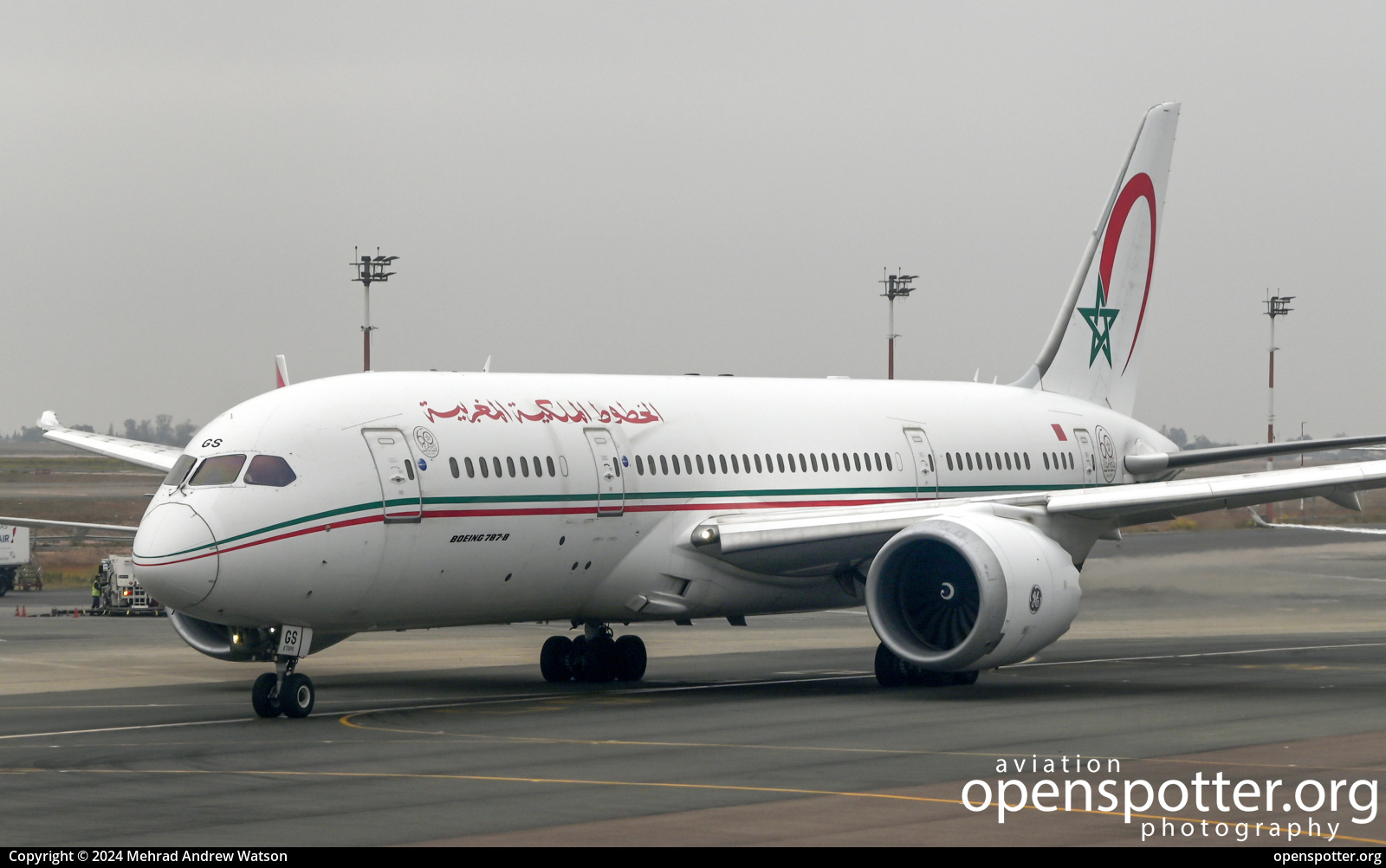 CN-RGS - Royal Air Maroc Boeing 787-8 Dreamliner at Mohammed V International Airport (CMN/GMMN) taken by Mehrad Andrew Watson | openspotter.org | ID: 88592