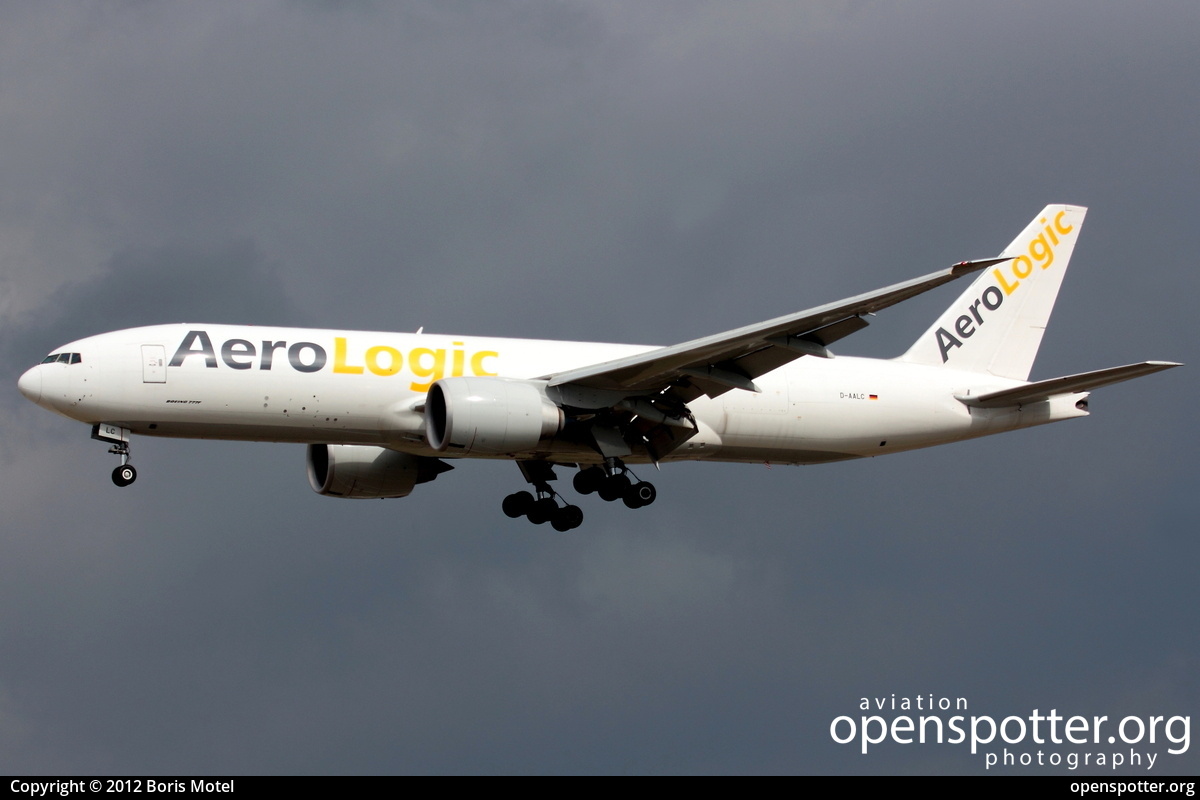 D-AALC - Aerologic Boeing 777-FZN at Frankfurt International Airport (FRA/EDDF) taken by Boris Motel | openspotter.org | ID: 2646
