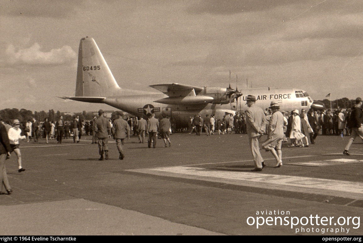 56-0495 - US Airforce (USAF) Lockheed C-130A (182-1A) Hercules at Berlin-Tempelhof International Airport (THF/EDDI) taken by Eveline Tscharntke | openspotter.org | ID: 1098