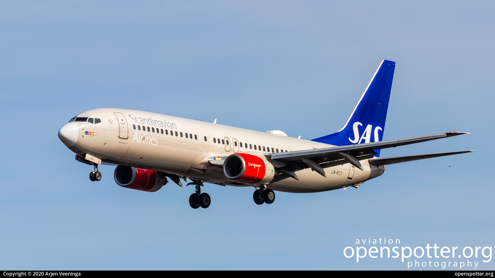 LN-RCY - Scandinavian Airlines Boeing 737-883 at Frankfurt International Airport (FRA/EDDF) taken by Arjen Veeninga | openspotter.org | ID: 90064