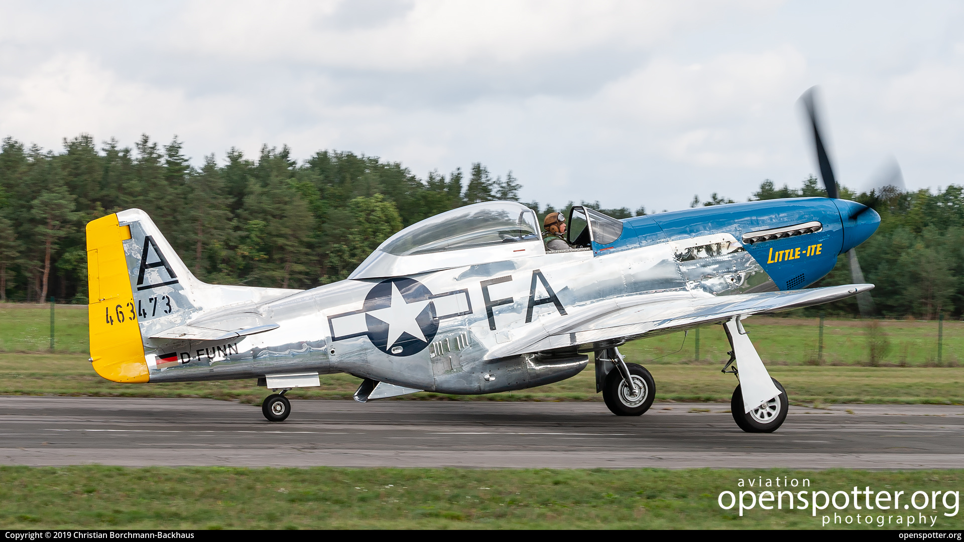 D-FUNN - Private / Untitled North American TF-51D Mustang at Heringsdorf Airport (HDF/EDAH) taken by Christian Borchmann-Backhaus | openspotter.org | ID: 65881