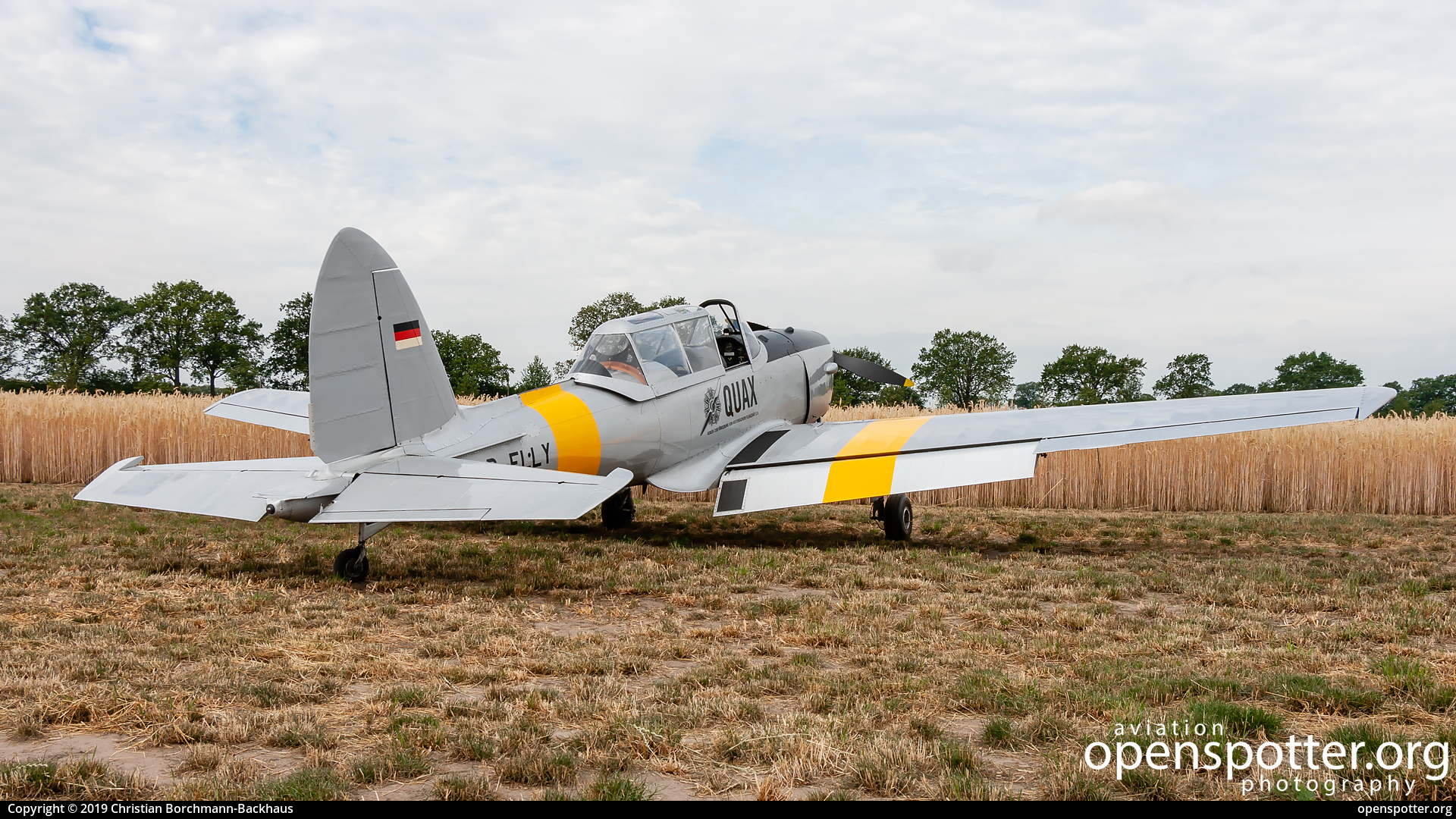 D-ELLY - Private / Untitled De Havilland DHC-1 Chipmunk Mk22 at Flugplatz Bienenfarm (EDOI) taken by Christian Borchmann-Backhaus | openspotter.org | ID: 70184