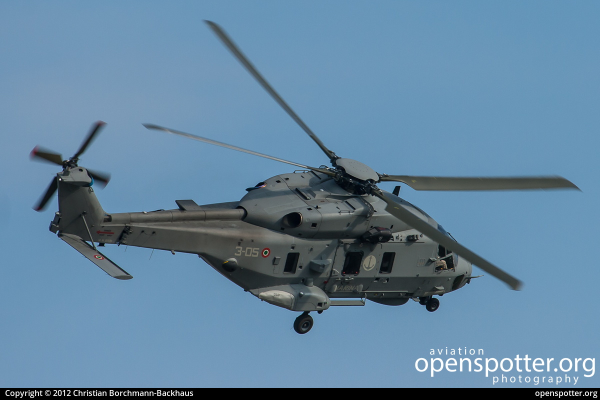 MM81581 (3-05) - Italy Navy (Marina Militare) NHI NH90 NFH at Berlin-Schönefeld International Airport (SXF/EDDB) taken by Christian Borchmann-Backhaus | openspotter.org | ID: 4475