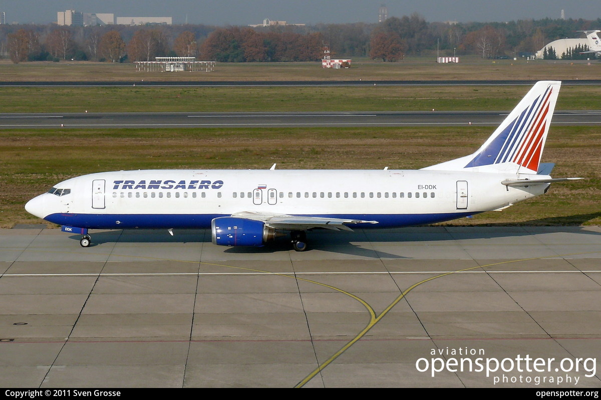 EI-DDK - Transaero Airlines Boeing 737-4S3 at Berlin-Tegel Airport (TXL/EDDT) taken by Sven Grosse | openspotter.org | ID: 1994