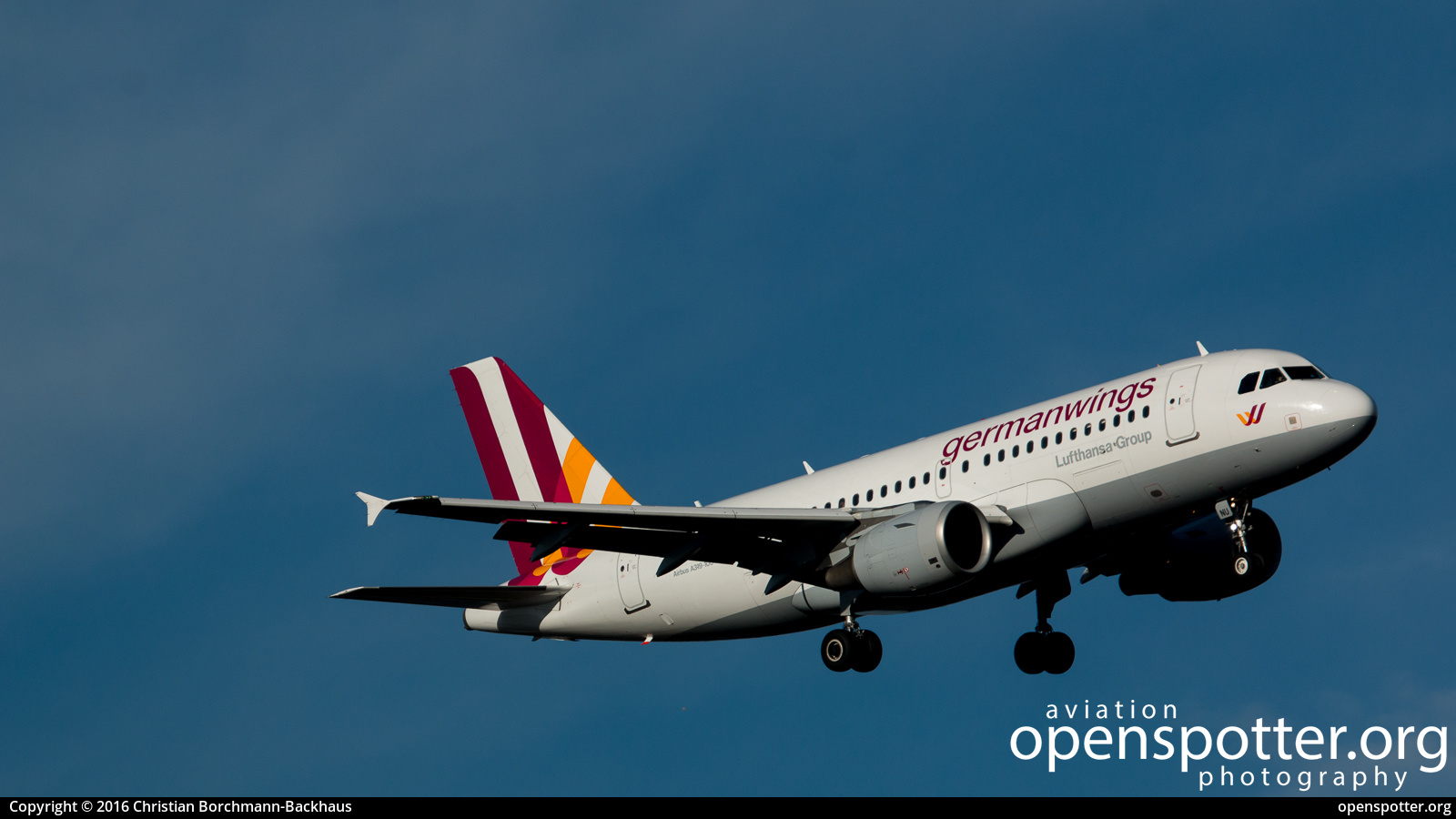 D-AKNU - Germanwings Airbus A319-112 at Berlin-Tegel Airport (TXL/EDDT) taken by Christian Borchmann-Backhaus | openspotter.org | ID: 42531