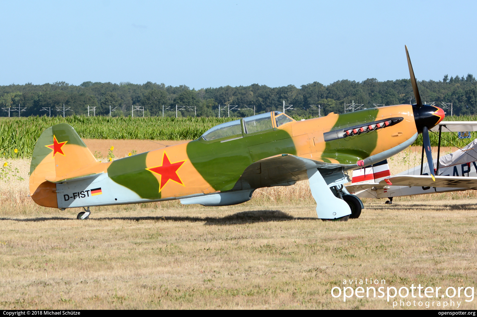 D-FIST - Private / Untitled Yakovlev Yak-9U-M at Flugplatz Bienenfarm (EDOI) taken by Michael Schütze | openspotter.org | ID: 55212