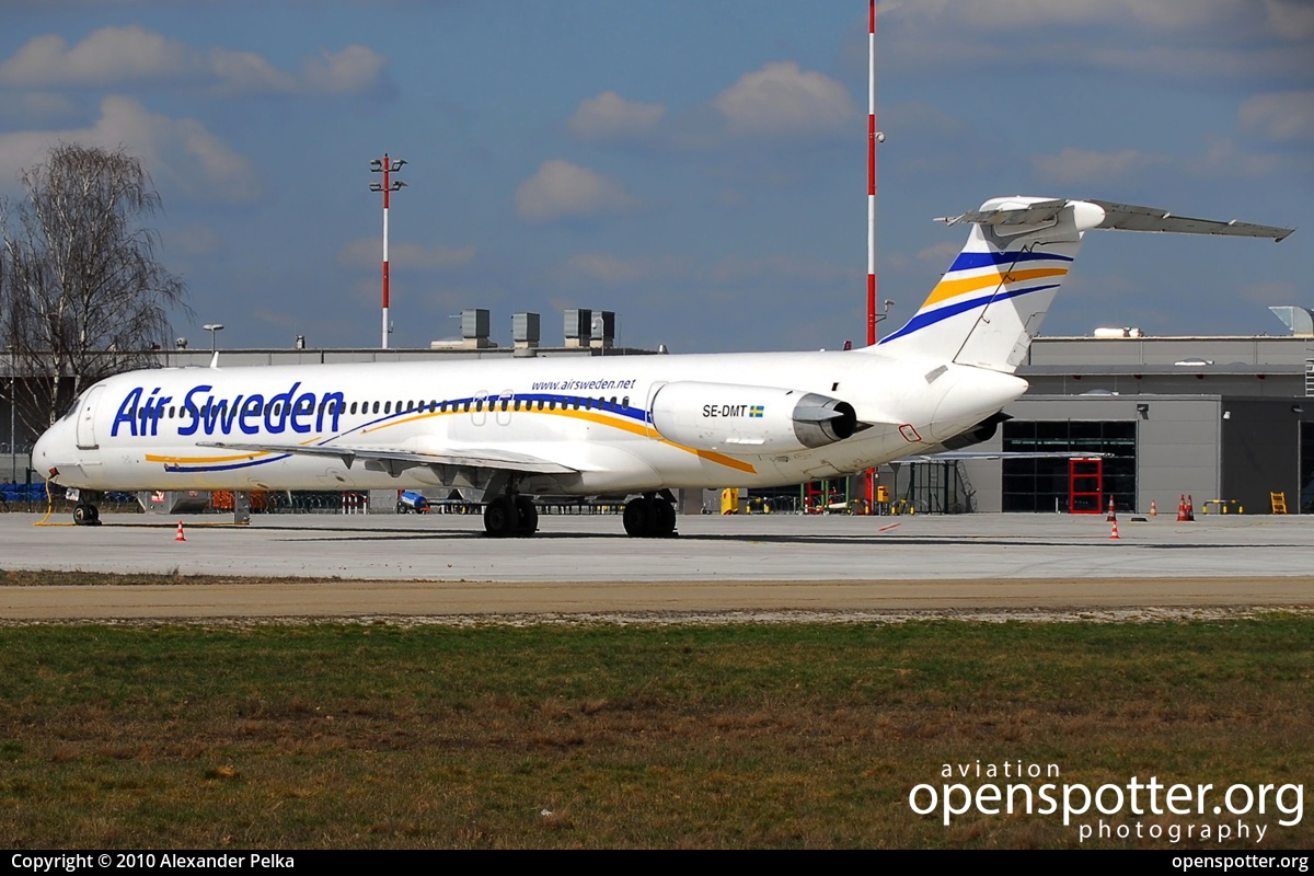 SE-DMT - Air Sweden McDonnell Douglas MD-81 at Berlin-Tegel Airport (TXL/EDDT) taken by Alexander Pelka | openspotter.org | ID: 21214