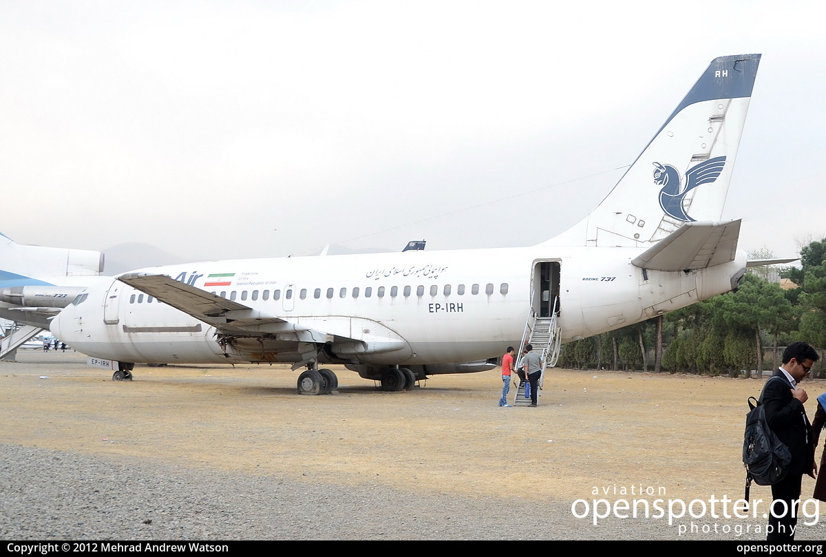 EP-IRH - Iran Air Boeing 737-286C(A) at Mehrabad International Airport (THR/OIII) taken by Mehrad Andrew Watson | openspotter.org | ID: 4646