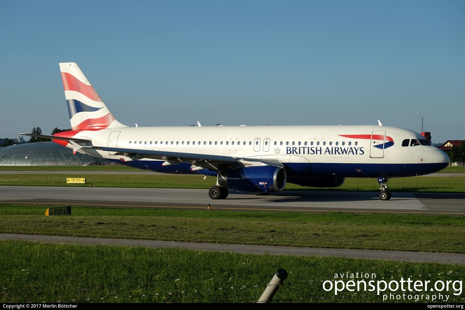 G-MEDK - British Airways Airbus A320-232 at Salzburg Airport (SZG/LOWS) taken by Merlin Böttcher | openspotter.org | ID: 44974
