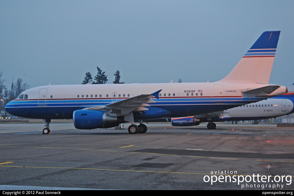 N36I8F - Private / Untitled Airbus A319-115(CJ) at Berlin-Schönefeld International Airport (SXF/EDDB) taken by Paul Sonneck | openspotter.org | ID: 2556