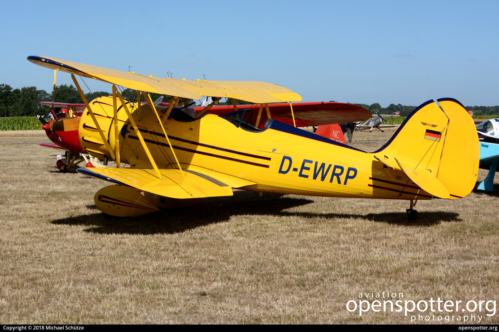 D-EWRP - Private / Untitled WACO YMF-5C at Flugplatz Bienenfarm (EDOI) taken by Michael Schütze | openspotter.org | ID: 56002