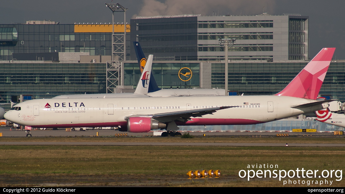 N845MH - Delta Air Lines Boeing 767-432(ER) at Frankfurt International Airport (FRA/EDDF) taken by Guido Klöckner | openspotter.org | ID: 4607
