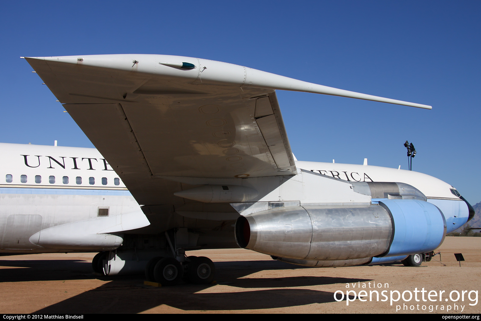 58-6971 - US Airforce (USAF) Boeing VC-137B at Davis Monthan Air Force Base (DMA/KDMA) taken by Matthias Bindseil | openspotter.org | ID: 49307