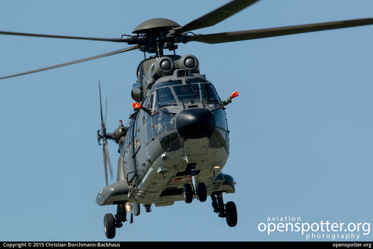 T-321 - Swiss Air Force  Eurocopter AS-332 M1 Super Puma at Hamburg Airport (Fuhlsbüttel Airport) (HAM/EDDH) taken by Christian Borchmann-Backhaus | openspotter.org | ID: 24311