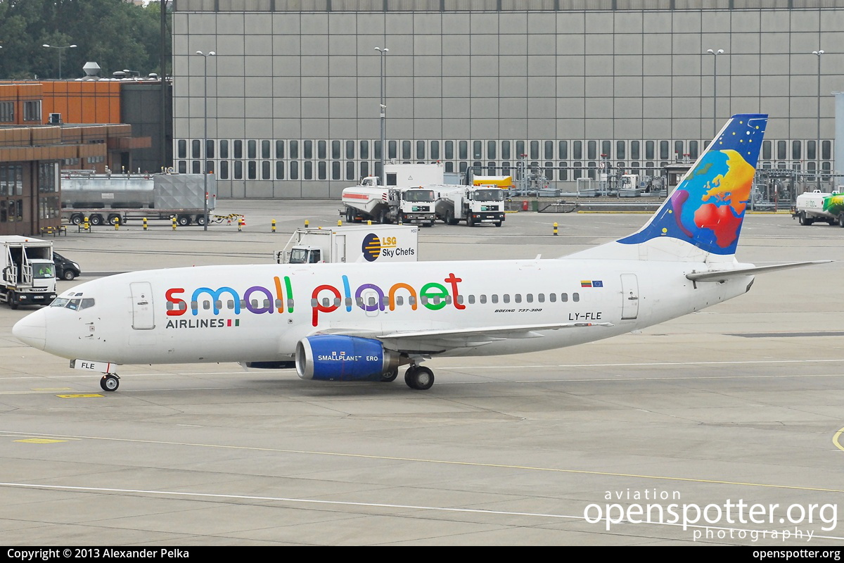 LY-FLE - Small Planet Airlines Boeing 737-3L9 at Berlin-Tegel Airport (TXL/EDDT) taken by Alexander Pelka | openspotter.org | ID: 19978