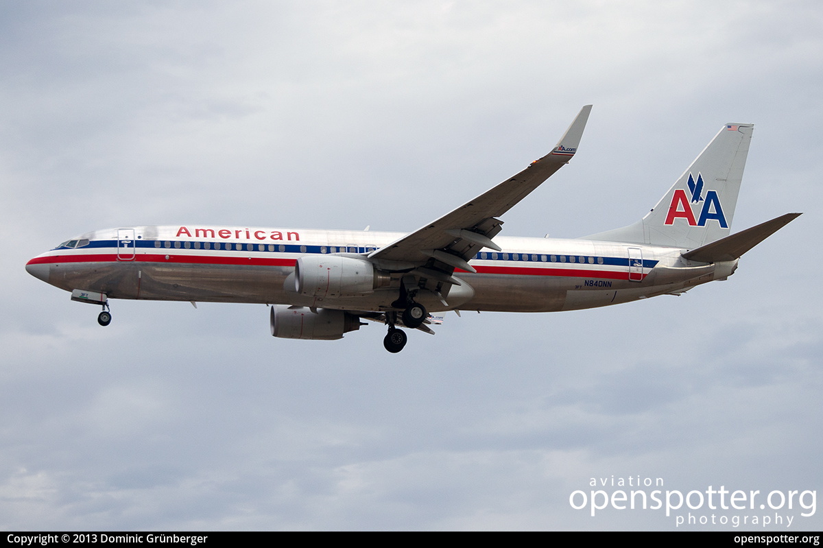 N840NN - American Airlines Boeing 737-823(WL) at Los Angeles International Airport (LAX/KLAX) taken by Dominic Grünberger | openspotter.org | ID: 8966