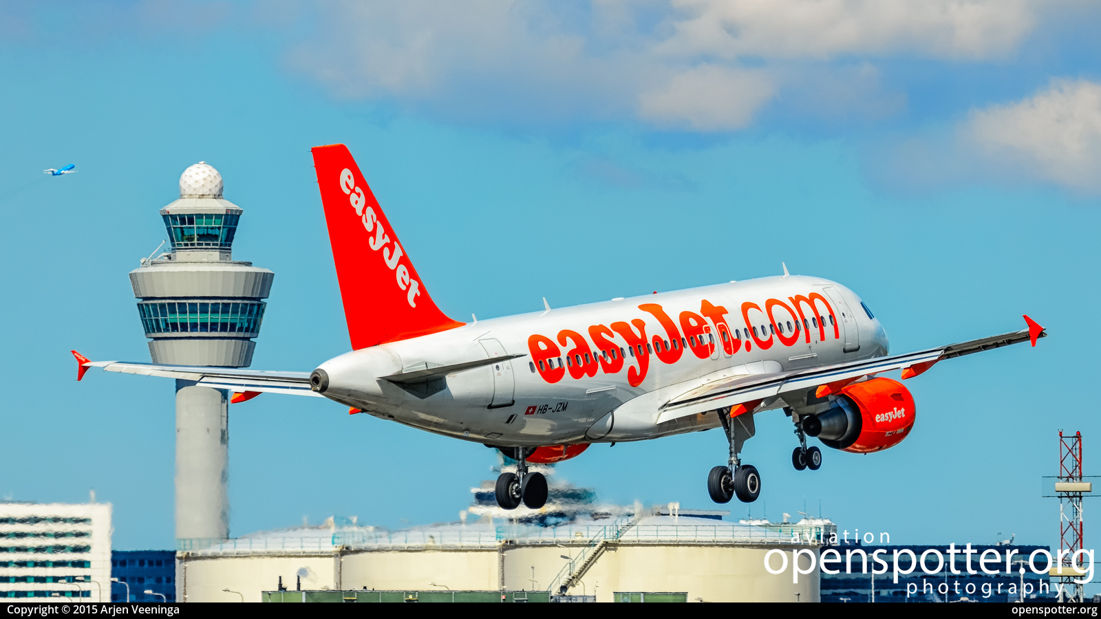 HB-JZM - easyJet Switzerland Airbus A319-111 at Schiphol Airport (AMS/EHAM) taken by Arjen Veeninga | openspotter.org | ID: 90156
