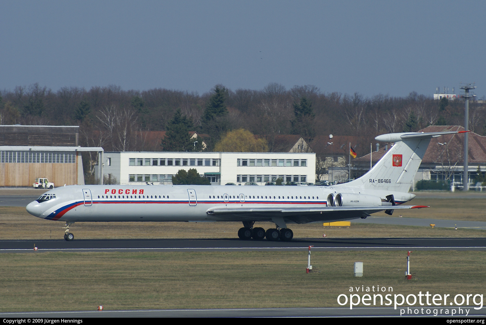 RA-86466 - Rossiya - Russian Airlines Ilyushin Il-62M at Berlin-Tegel Airport (TXL/EDDT) taken by Jürgen Hennings | openspotter.org | ID: 66634