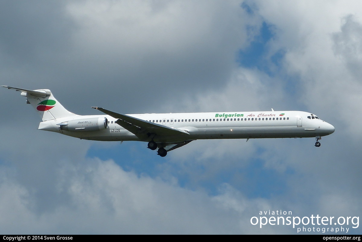 LZ-LDS - Bulgarian Air Charter McDonnell Douglas MD-82 at Berlin-Tegel Airport (TXL/EDDT) taken by Sven Grosse | openspotter.org | ID: 16695