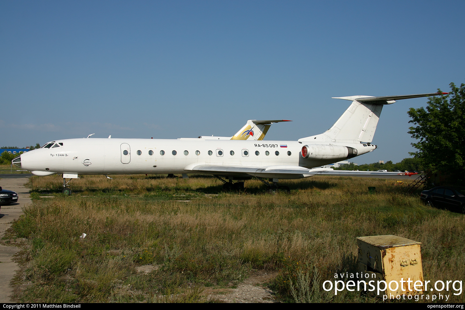 RA-65087 - Rusair JSAC Tupolev Tu-134A-3 at Zhukovsky International Airport (ZIA/UUBW) taken by Matthias Bindseil | openspotter.org | ID: 47278